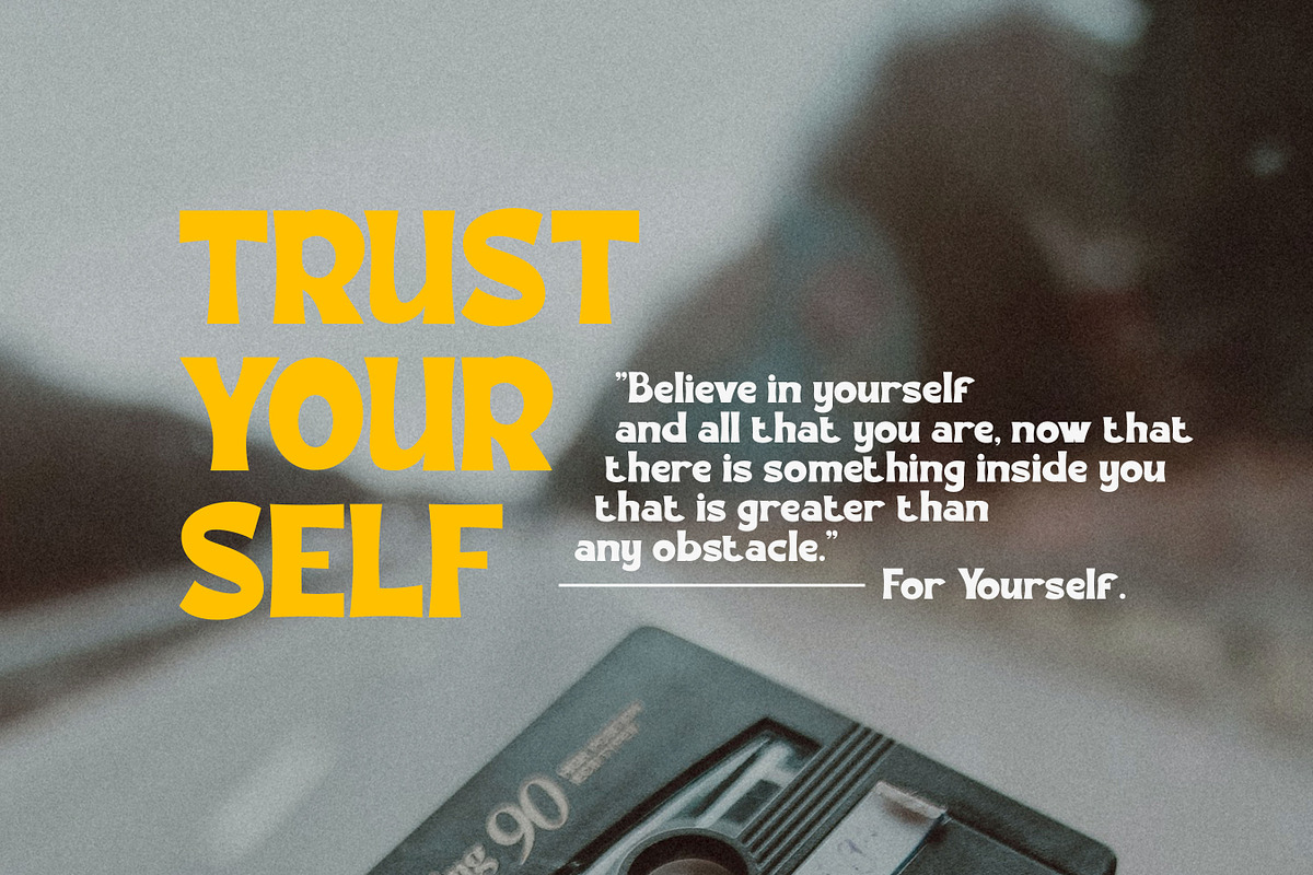 Sand Slack - Thumbnail Font, a Sans Serif Font by Flawless And Co (Photo 6 of 10)