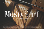 Mustyserif - Family Serif Font, a Serif Font by Flawless And Co (Thumbnail 1 of 10)