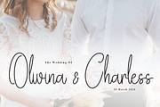 Embroidery Signature | Script Font, a Handwritten Font by Scratchones (Thumbnail 2 of 9)