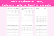 2024 Monthly Calendar Template, a Brochure Template by LA Design (Thumbnail 5 of 9)