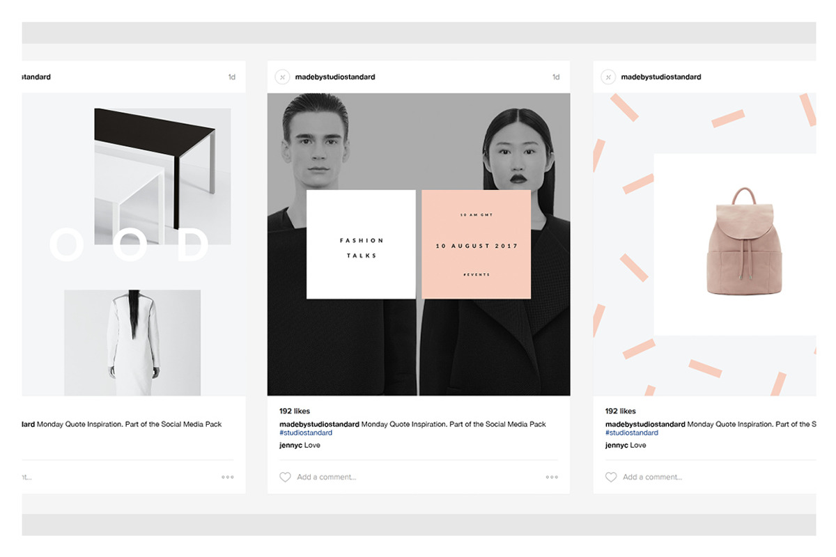 Fashion Social Media Pack, a Social Media Template by Studio Standard (Photo 7 of 8)
