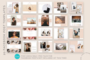 Rose Gold Social Media Bundle Canva, a Social Media Template by Fancy Malone (Thumbnail 9 of 12)