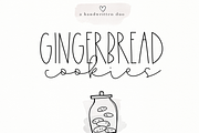Gingerbread Cookies - A Font Duo, a Script Font by KA Designs (Thumbnail 1 of 10)