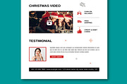 Christmas Email Newsletter Template, a Websites & App Template by MightyDesign (Thumbnail 5 of 8)