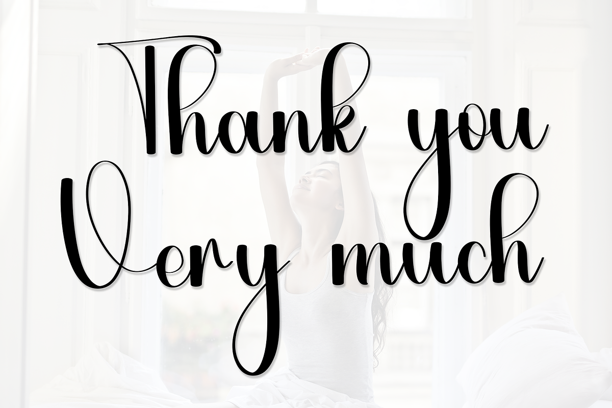 Tuesday, a Script Font by FreshTypeINK (Photo 5 of 7)