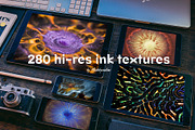 Creation - 280 abstract ink textures, a Background Graphic by Madebyvadim (Thumbnail 3 of 16)