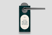 Door Hanger Template, a Stationery Template by BrandPacks (Thumbnail 4 of 7)