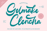 Gelmake Clencha Bold Calligraphy, a Script Font by Letterena Studios Script (Thumbnail 1 of 20)
