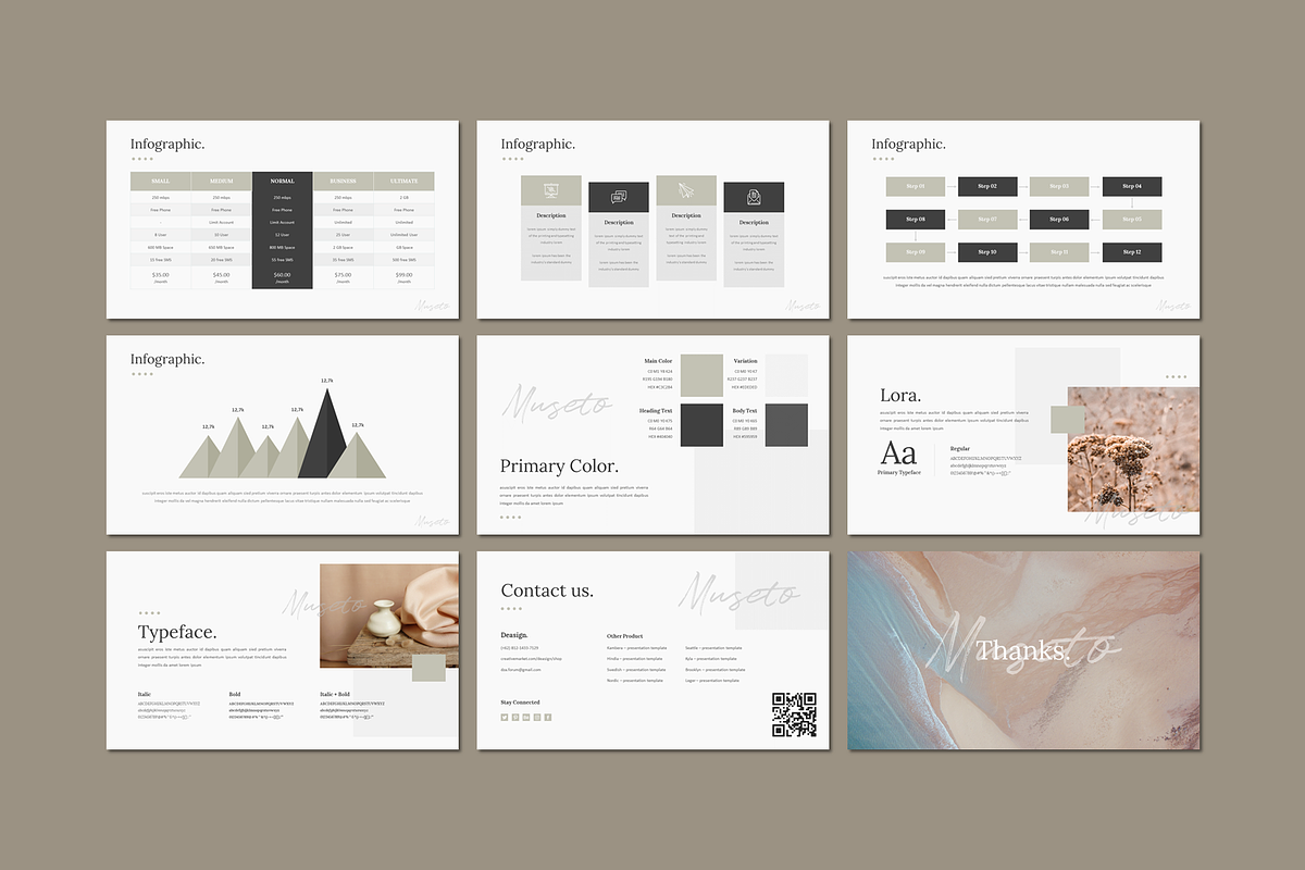 Musetto - Google Slides Template, a Marketing Template by deasign (Photo 9 of 9)