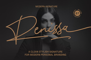 Renissa Signature Font