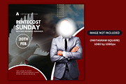Pentecost Sunday Flyer Template, a Social Media Template by Mishek Munene (Thumbnail 1 of 4)