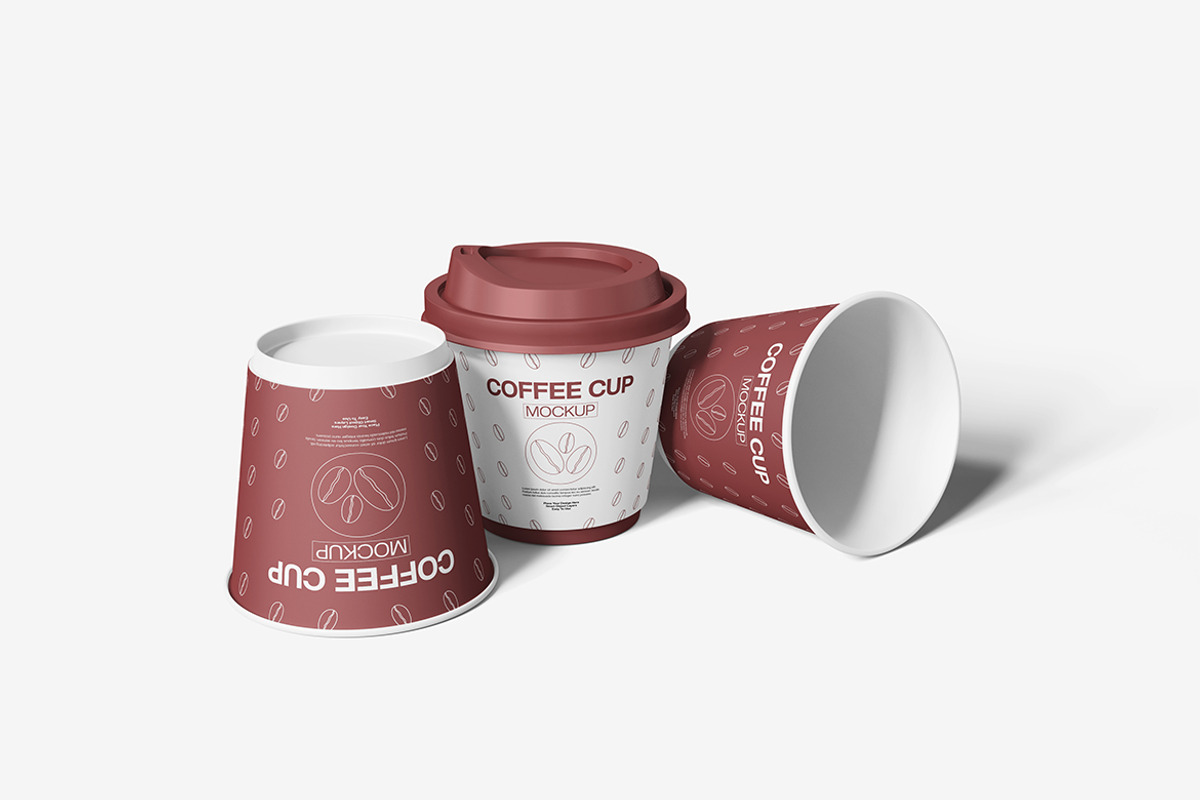 Coffee Cup Mockup, a Cups & Container Mockup by Indah (Photo 4 of 6)