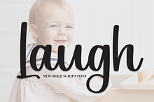 Laugh | Script Font