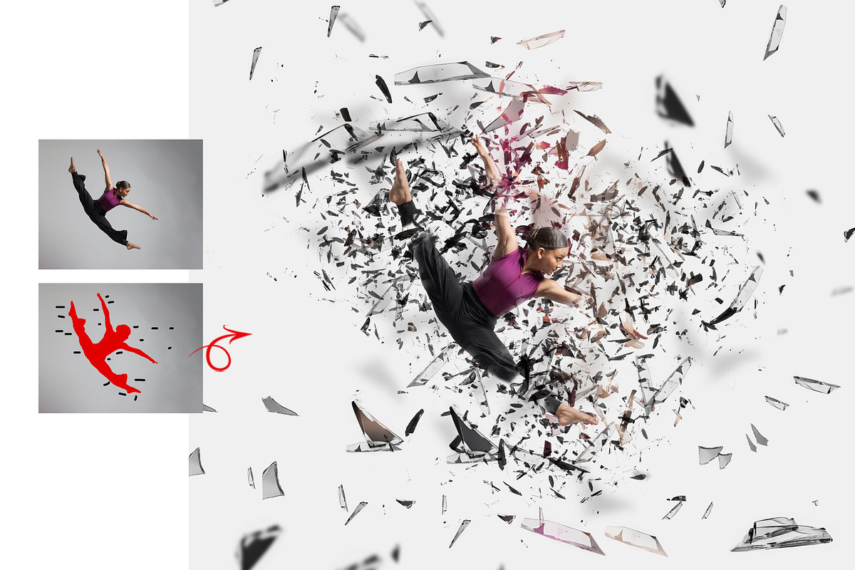 Glass Dispersion Photoshop Action, an Action Add-On by MRI STUDIO (Photo 5 of 13)