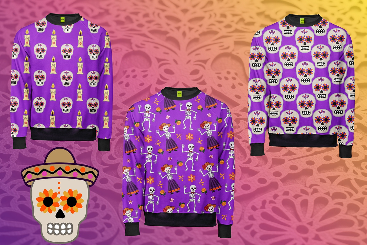 Día de los Muertos: A Festive Design, a Seasonal Illustration by Elatedowl (Photo 9 of 15)