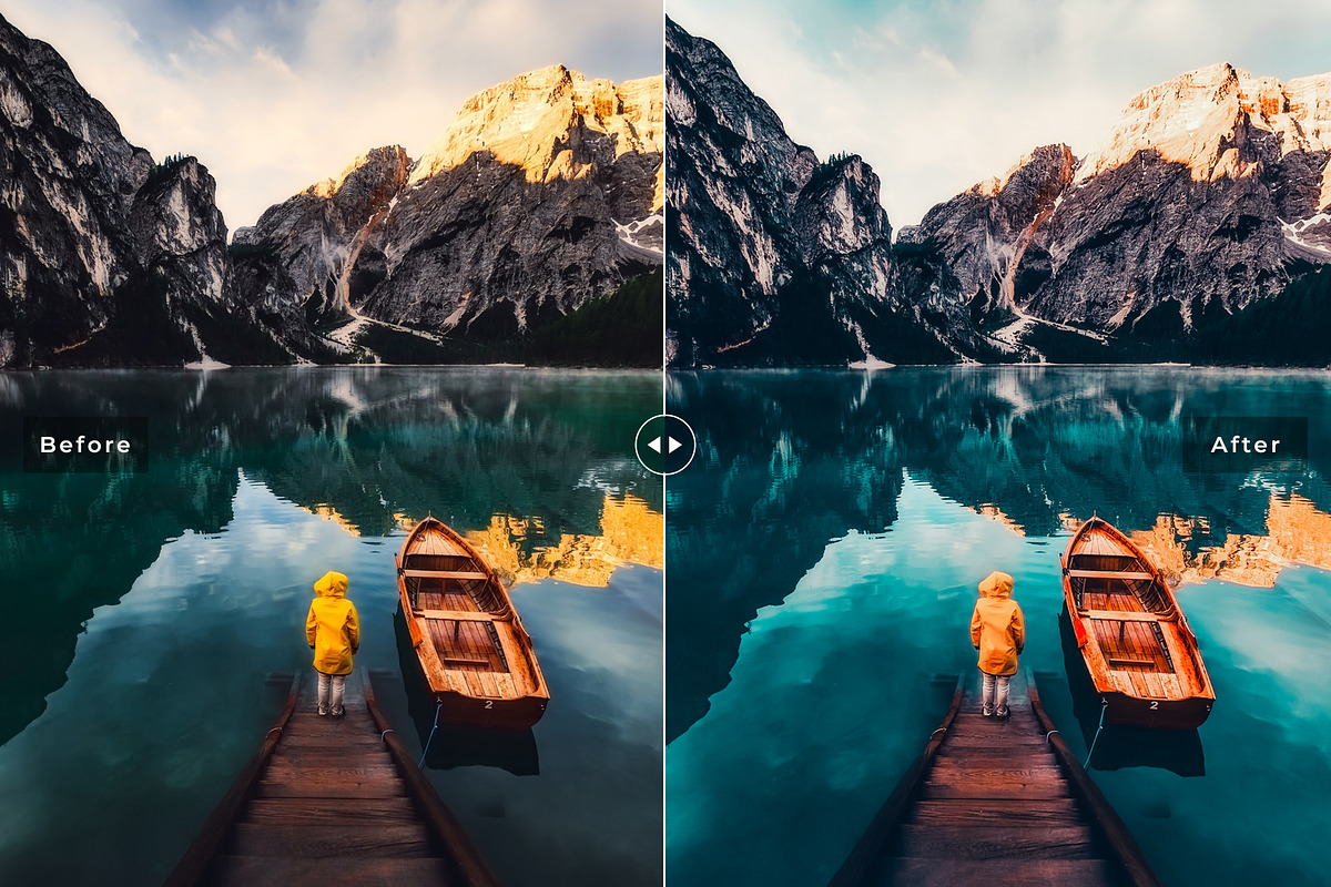 Orange And Teal Lightroom Presets preview 4
