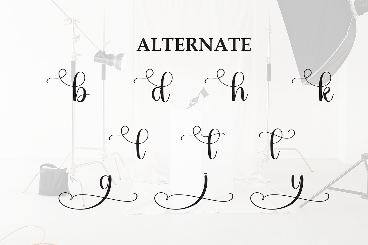 Photography | Script Font, a Handwritten Font by Scratchones (Photo 8 of 9)