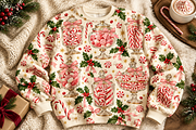 Peppermint Parlor Seamless Patterns, a Pattern Graphic by Colorsfav (Thumbnail 7 of 7)
