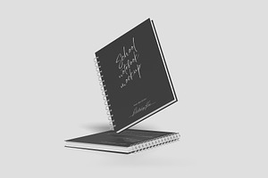 School Notebook Mockup