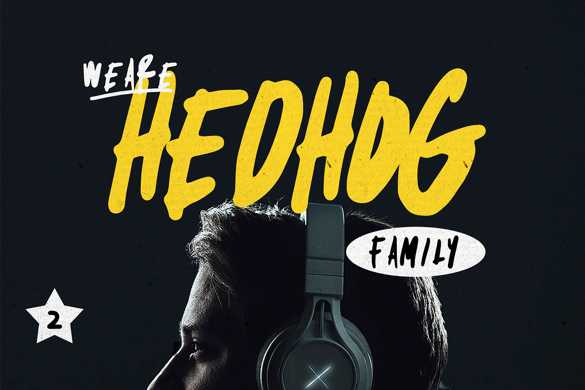 Hedhog Handwritten Font, a Script Font by freeject.net (Photo 1 of 8)