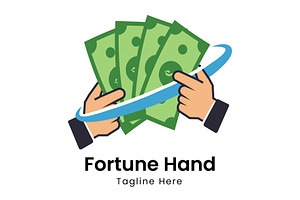 Fortune Hand Money Finance Business, a Branding & Logo Template by Walldecorated