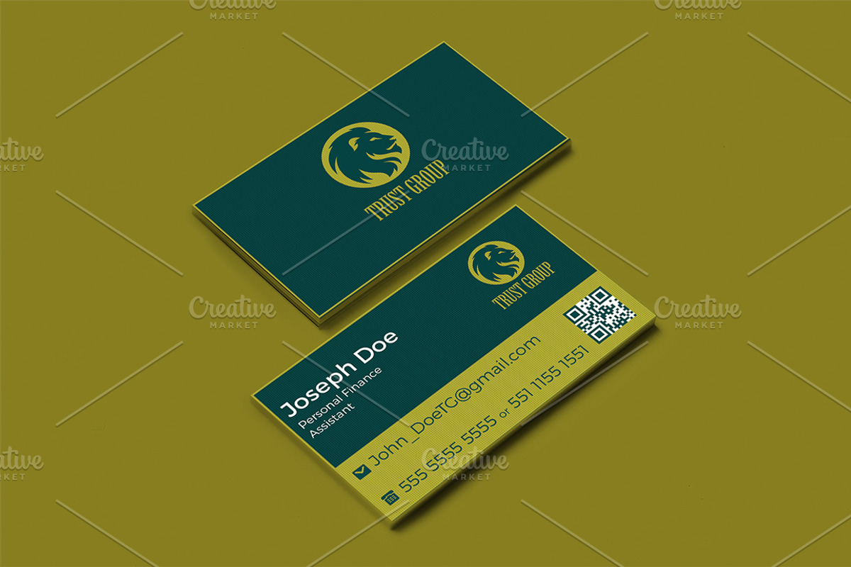 Classy Corporate Business Card, a Business Card Template by Konakchiev (Photo 3 of 3)
