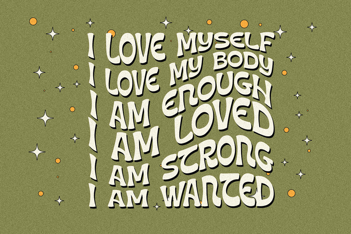 Weirdtopia - Groovy Retro, a Sans Serif Font by Invasi Studio (Photo 6 of 10)