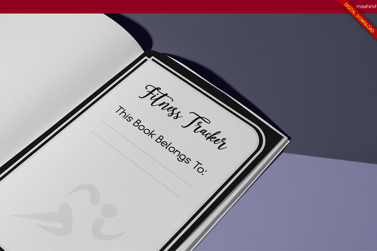 Fitness Tracker • KDP Interior, a Templates & Theme by HyeRi (Photo 2 of 4)
