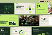 Sustainability Presentation Template, a Presentation Template by BrandPacks (Thumbnail 1 of 7)