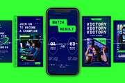 Gaming Instagram Stories Template, a Social Media Template by Healltica.std (Thumbnail 2 of 4)