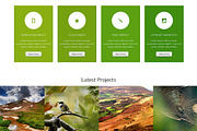 Spring Bootstrap Responsive Theme, a Bootstrap Template by IceTemplates (Thumbnail 2 of 3)
