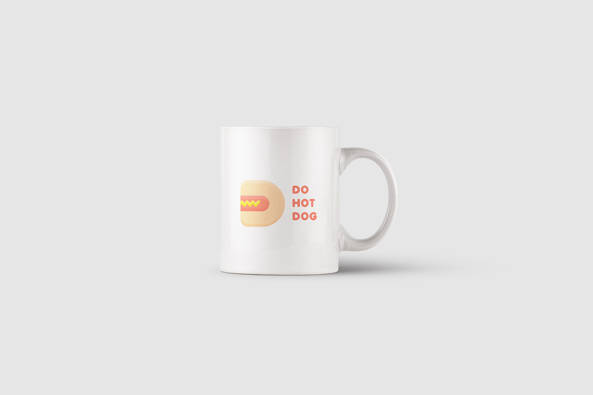 Hot Dog D Letter Logo, a Branding & Logo Template by Last Spark (Photo 4 of 7)