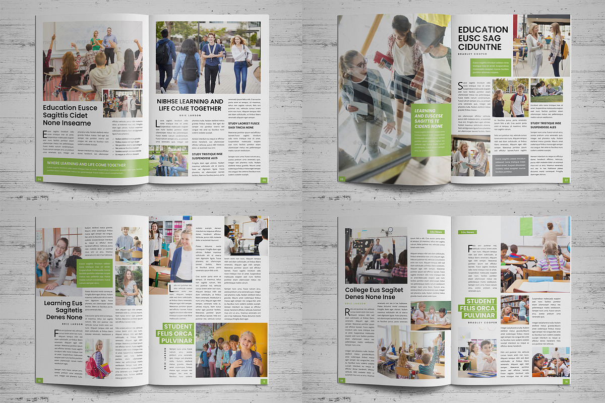 Education Magazine Brochure