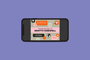 Remy Farewell Party Invitation, an Invitation Template by Mountain Folk Creative (Thumbnail 4 of 6)