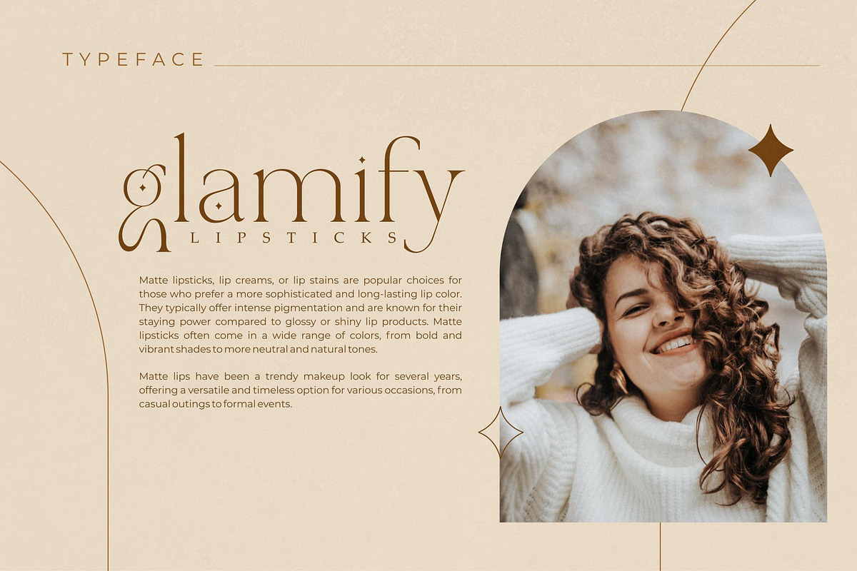 Luxca - Modern Luxury Serif, a Serif Font by Shakira Studio (Photo 6 of 14)