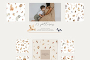 Autumn woodland Forest fall animals, an Animal Illustration by 60secondsArt (Thumbnail 13 of 13)