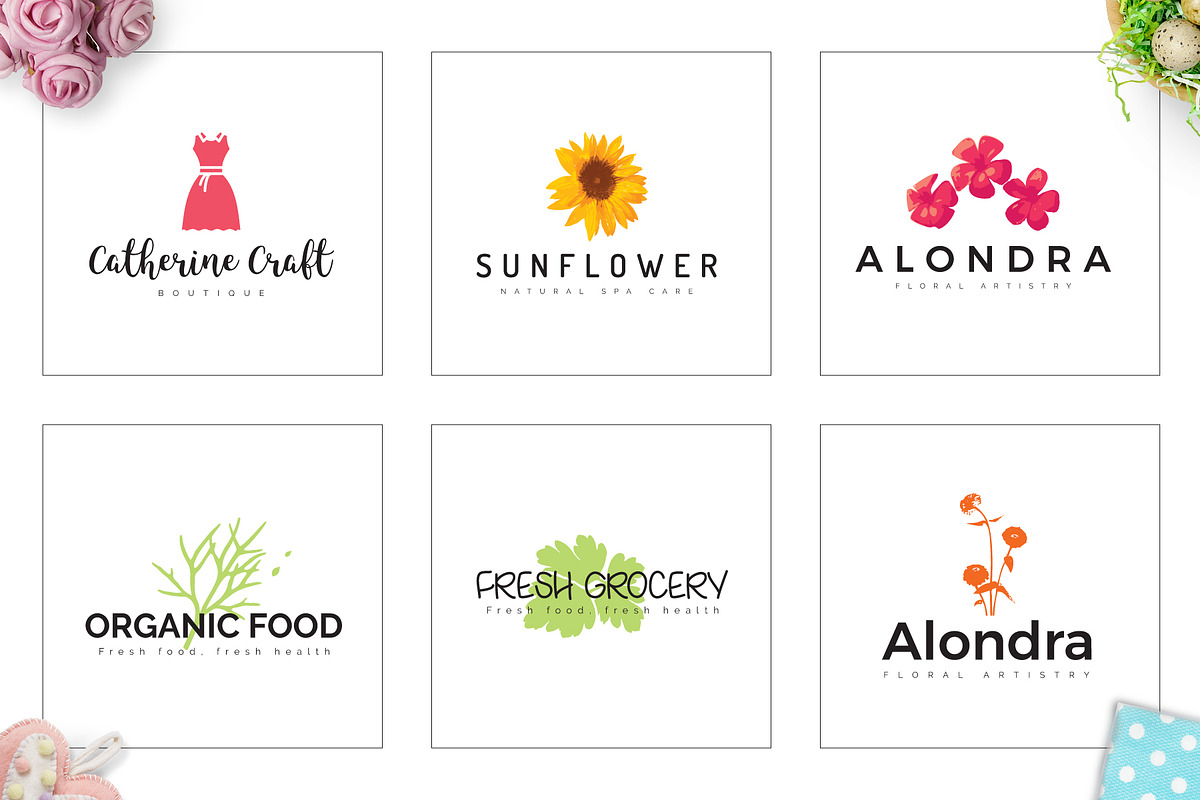 640 Premade Logos Mega Bundle, a Branding & Logo Template by XpertgraphicD (Photo 33 of 109)