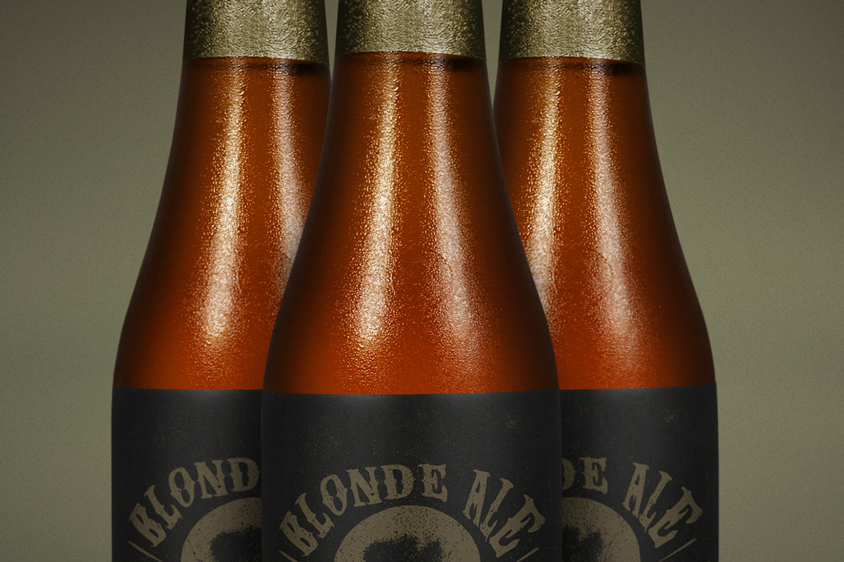 Blonde Ale Mock-Up, a Cups & Container Mockup by Palm Street Creative (Photo 3 of 3)