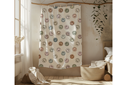Retro Smiley Face Seamless Pattern, a Pattern Graphic by OwlAndFern (Thumbnail 4 of 9)