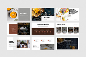 Nister - Food Keynote Template