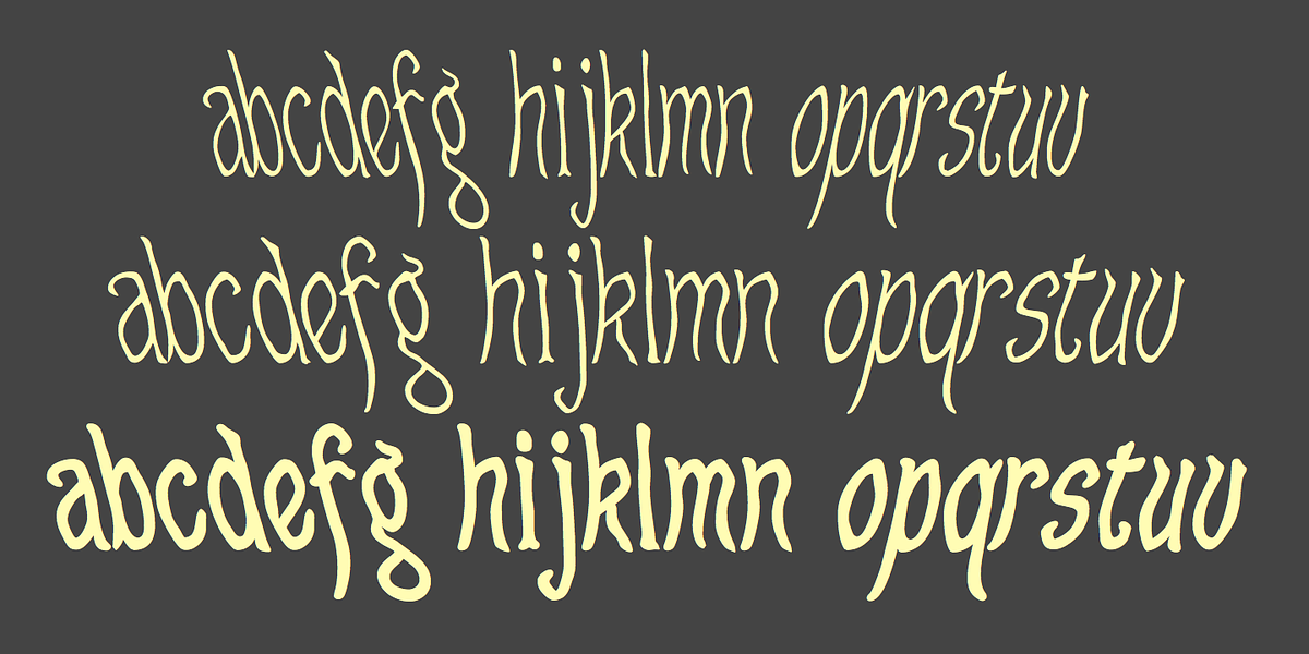 Craggy, a Handwritten Font by Ingrimayne Type (Photo 5 of 9)