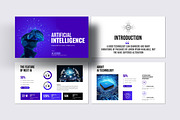 Artificial Intelligence Presentation, a Presentation Template by Creative-Work (Thumbnail 4 of 9)