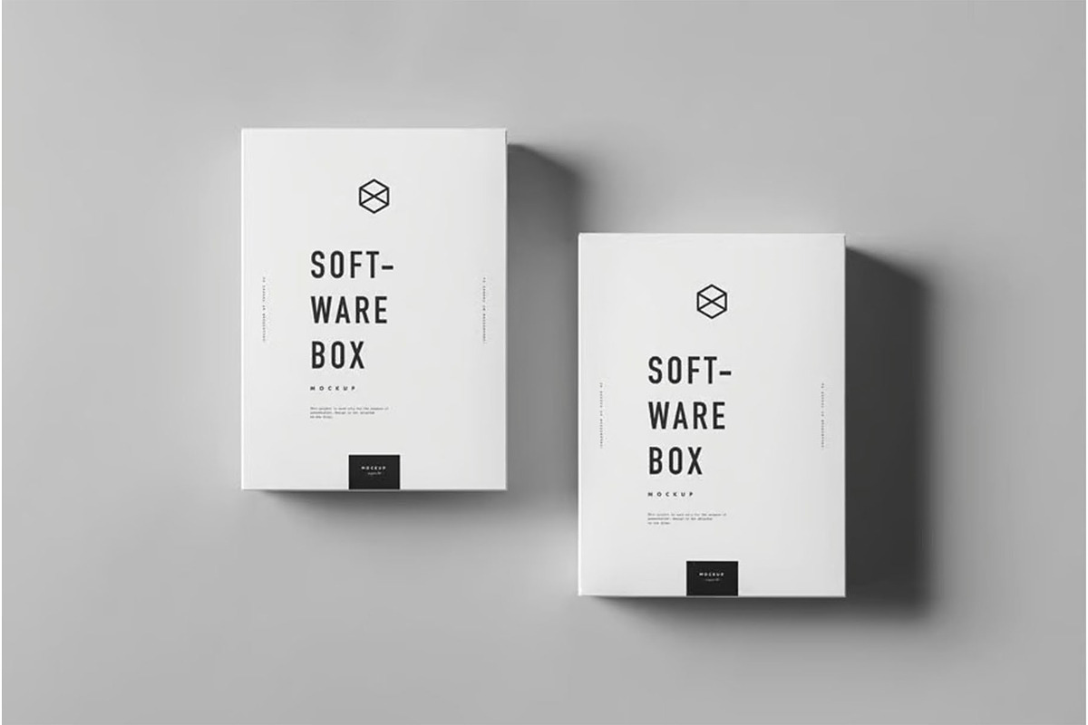 Software Box Mock-up, a Product Mockup by zippypixelstudio (Photo 3 of 13)