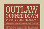 CS Amadeus – Tuscan Font, a Serif Font by Craft Supply Co. (Thumbnail 7 of 8)