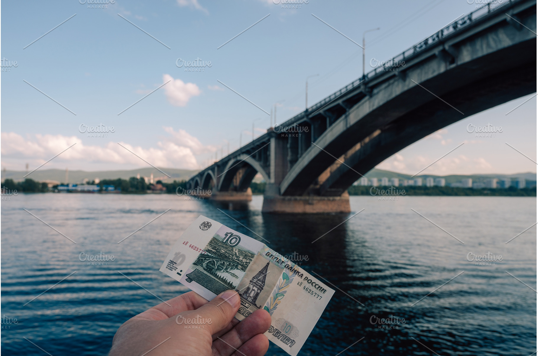 Communal bridge in Krasnoyarsk, an Architecture Photo by Jan Jack Russo Media