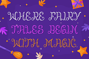 Lumoria Tales - Magical Fantasy Font, a Font by PutraCetol Studio (Thumbnail 4 of 5)