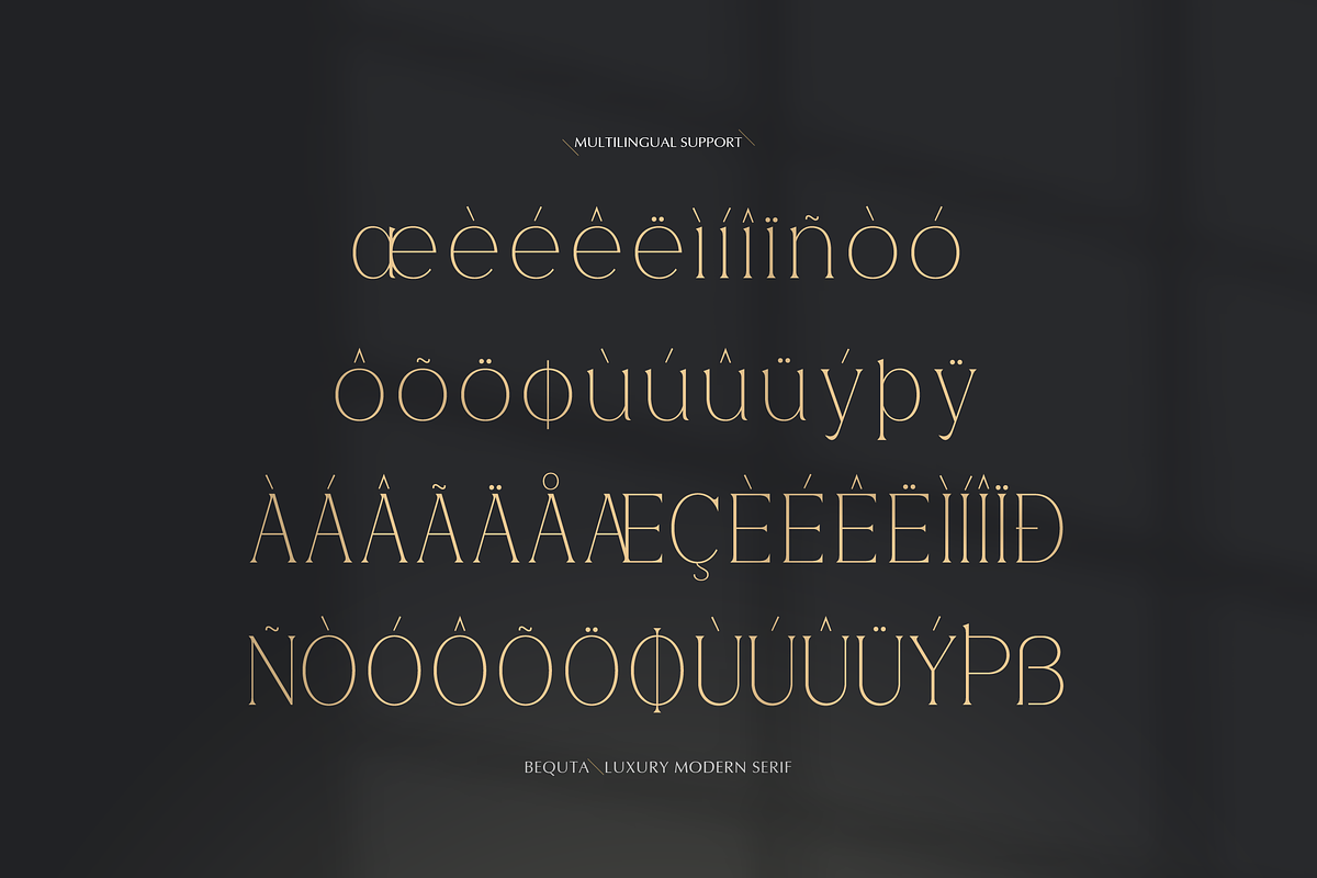 Bequta | Luxury Modern Serif, a Serif Font by gracetype_studio (Photo 12 of 12)