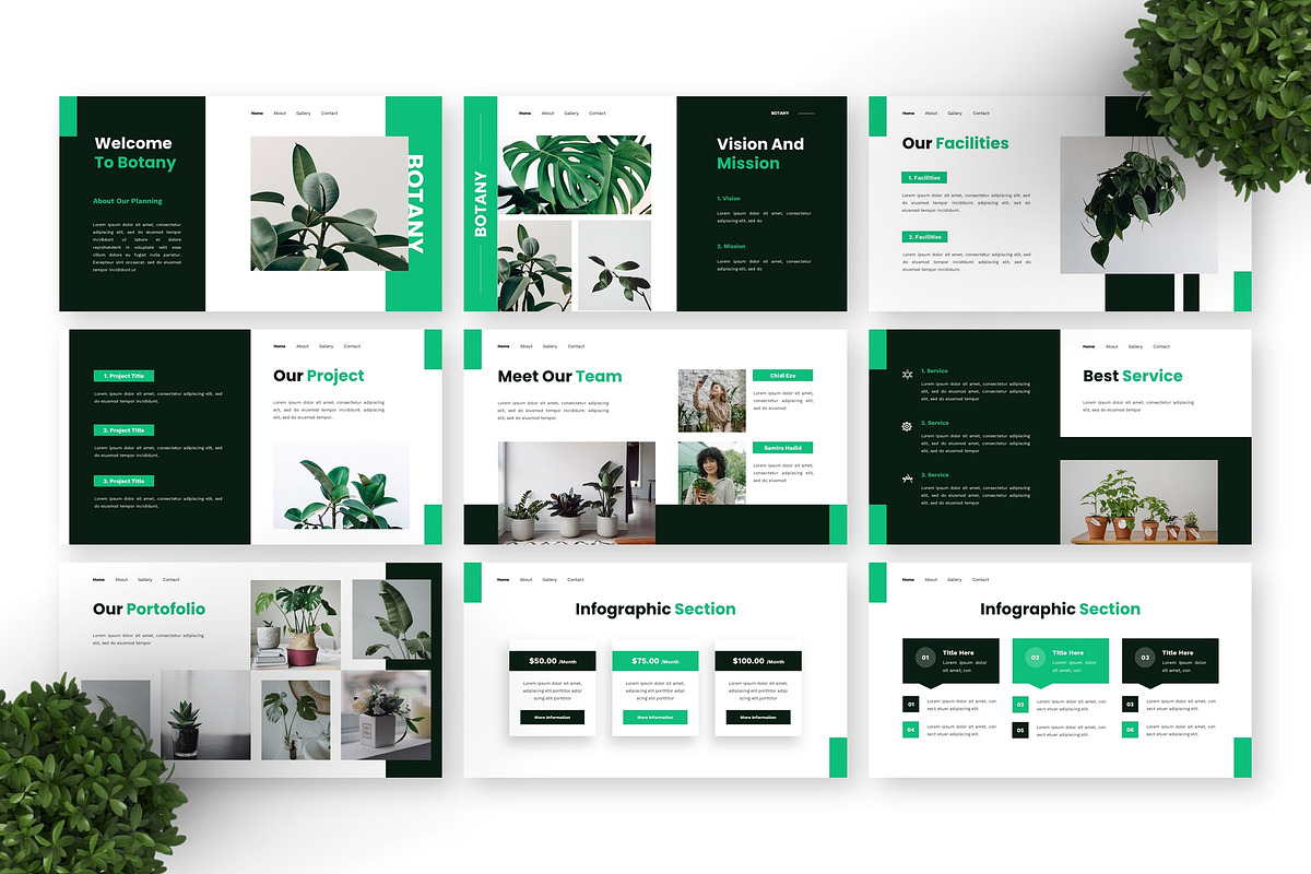 Botany - Botanical Keynote, a Presentation Template by Deepslide Studio (Photo 6 of 6)
