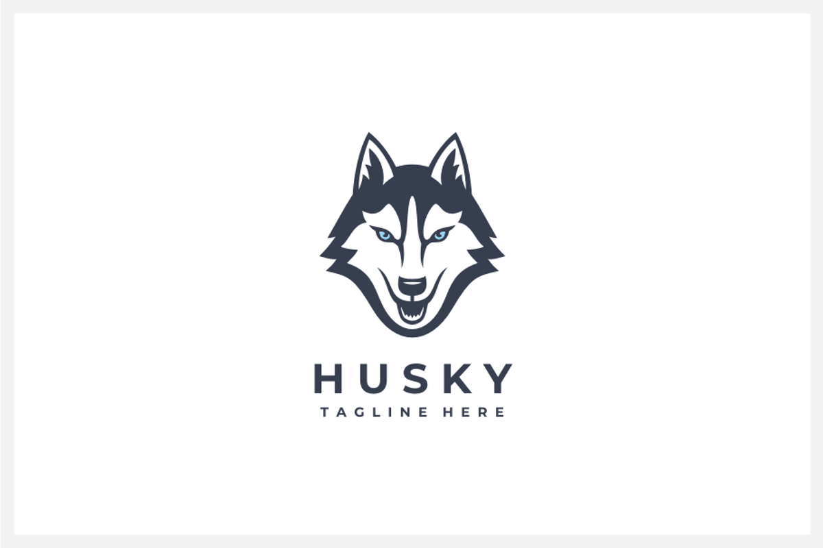 Husky Logo, a Branding & Logo Template by yopie