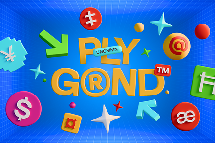 UNCMMN PLYGRND - 7 Style Sans Serif